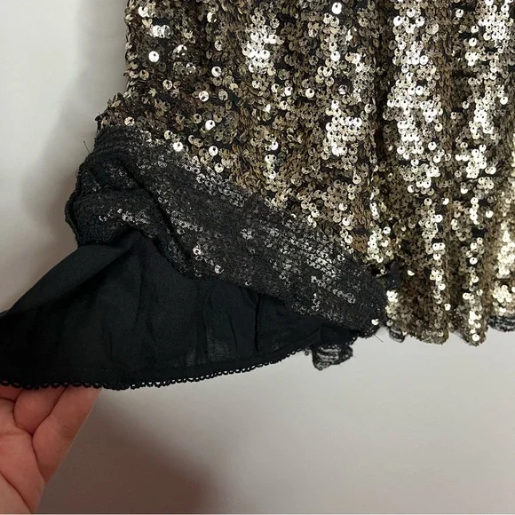 Maeve by Anthropologie Orleans Sequined Mini Skirt NWT 2X - Picture 8 of 12